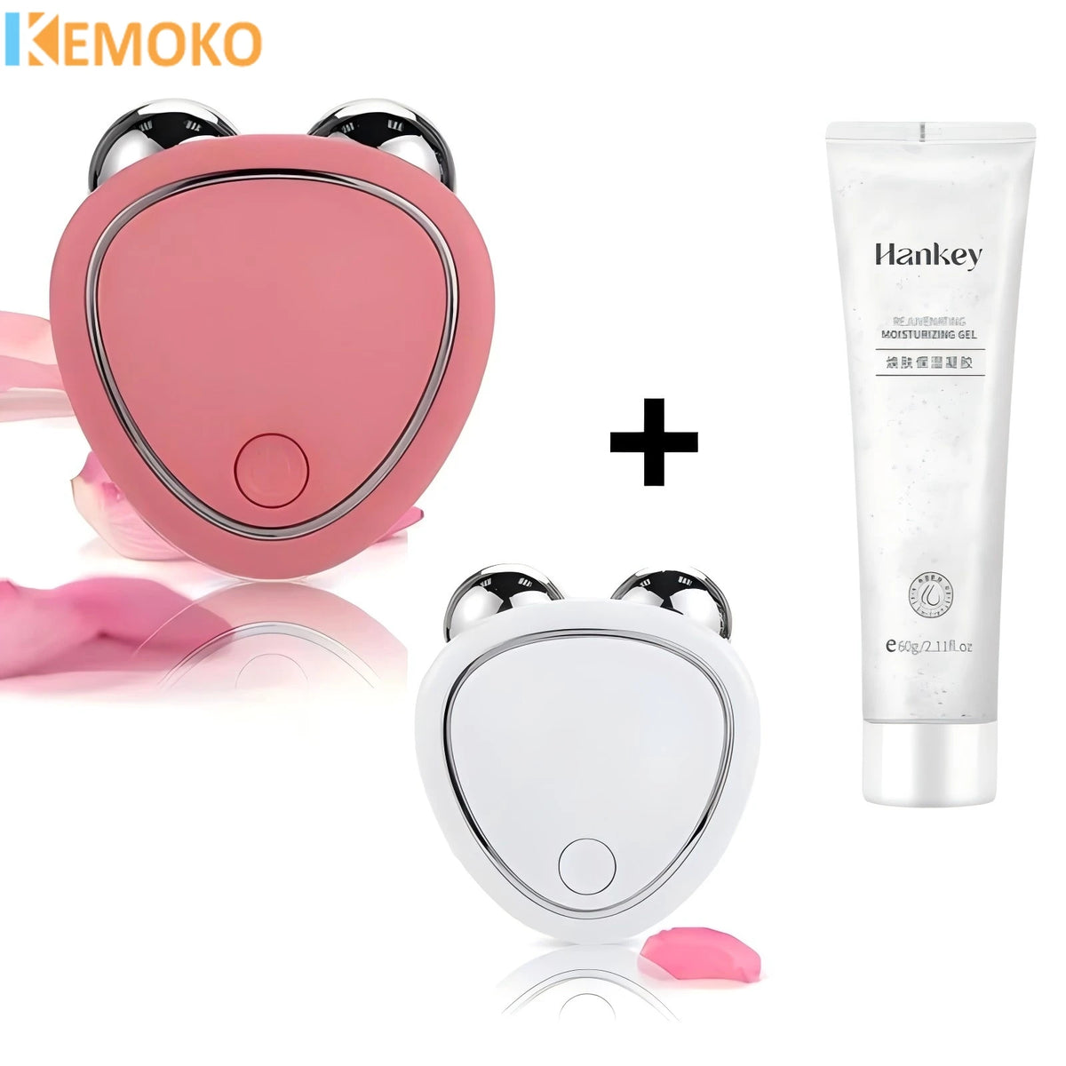 NEW Electric Face Massager Lift Roller Microcurrent Sonic Vibration Facial Lifting Skin Tighten Massage Portable Beauty Devices